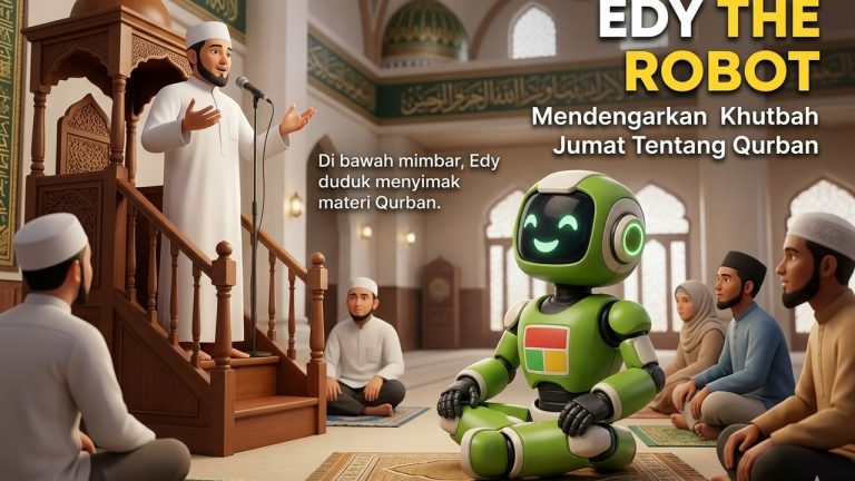 Edy The Robot – Khutbah Jumat Tentang Quban